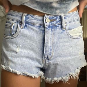 Pacsun Light Wash Denim Shorts